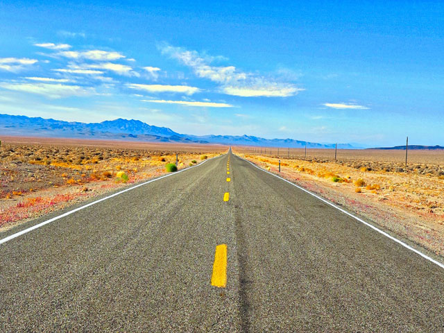 Arizona Asphalt Beautiful Blue Sky